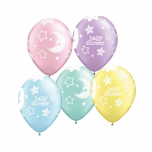 Ballon Latex Fête - Ø28cm - Paquet de 6