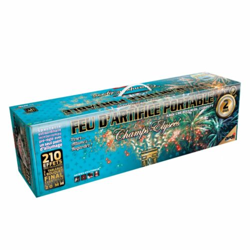 Feu d'artifice automatique - Champs-Elysée - 2 minutes