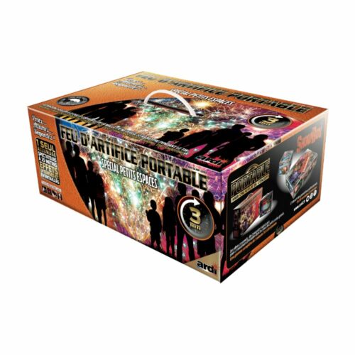 Feu d’artifice de Proximité Portable Luxe – 3 minutes