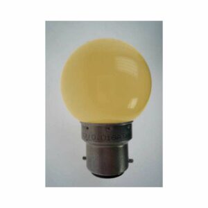 Ampoule led jaune pour grande guirlande d'illumination avec douille.