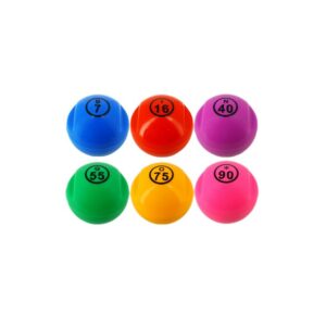 Boite de rangement pour les pions magnétique pour la rifle sous forme de boule coloré.